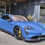 ลิ้นหน้า Forged Carbon Fiber Porsche Taycan ทรง Mansory