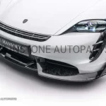 ลิ้นหน้า Forged Carbon Fiber Porsche Taycan ทรง Mansory