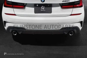 ดิฟฟิวเซอร์ Carbon Fiber BMW G20 ทรง 3D Design [o—o]