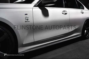 สเกิร์ตข้าง Carbon Fiber BMW G20 ทรง 3D Design