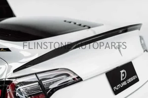 สปอยเลอร์ท้าย Carbon Fiber Tesla Model 3 ทรง FD Design