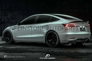 ดิฟฟิวเซอร์ Carbon Fiber Tesla Model 3 ทรง FD Design