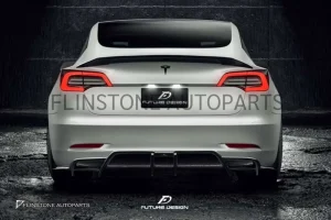 ดิฟฟิวเซอร์ Carbon Fiber Tesla Model 3 ทรง FD Design