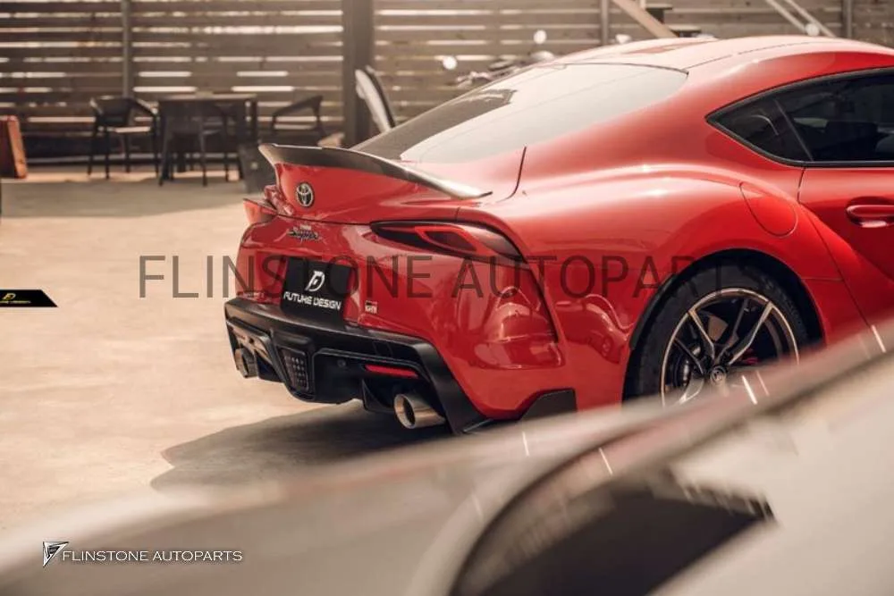 สปอยเลอร์ท้าย Carbon Fiber Toyota Supra ทรง FD Design