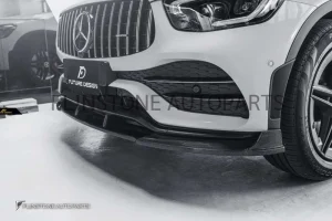 ลิ้นหน้า Carbon Fiber W253 GLC Facelift ทรง FD Design