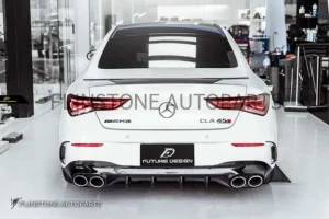 สปอยเลอร์ท้าย Carbon Fiber W118 ทรง FD Design V.2