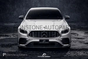 ลิ้นหน้า Carbon Fiber W213 E-Class Facelift ทรง FD Design