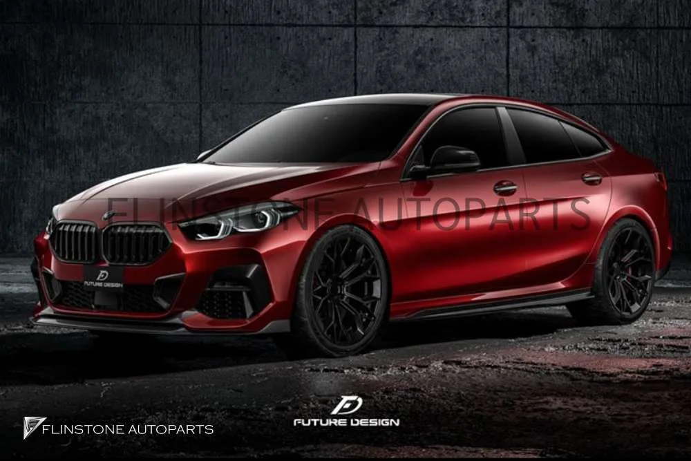 สเกิร์ตข้าง Carbon Fiber BMW F44 2-Series ทรง FD Design