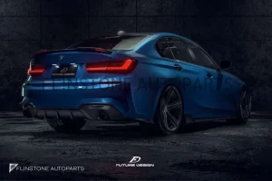 ดิฟฟิวเซอร์ Carbon Fiber BMW G20 ทรง FD Design