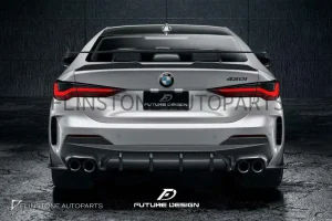 สปอยเลอร์ Carbon Fiber BMW G22 ทรง FD Design M4 Look