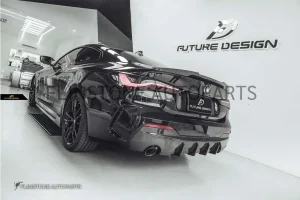 ดิฟฟิวเซอร์ Carbon Fiber BMW G22 ทรง FD Design V.2