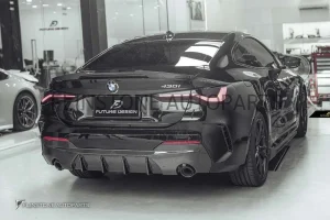 ดิฟฟิวเซอร์ Carbon Fiber BMW G22 ทรง FD Design V.2