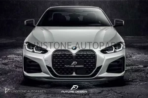 ลิ้นหน้า Carbon Fiber BMW G22 ทรง FD Design V.1