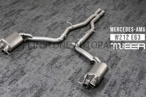 ชุดท่อ Tneer Mercedes Benz W212 E-Class E63 5.5 Turbo AMG