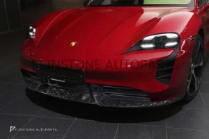 ลิ้นหน้า Forged Carbon Fiber Porsche Taycan ทรง OEM