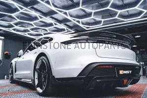 ดิฟฟิวเซอร์ Carbon Fiber Porsche Taycan ทรง CMST