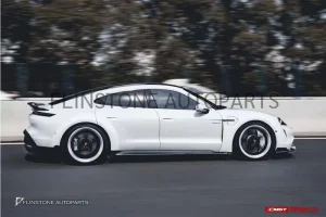 สเกิร์ตข้าง Carbon Fiber Porsche Taycan ทรง CMST