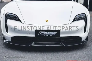 ลิ้นหน้า Carbon Fiber Porsche Taycan ทรง CMST