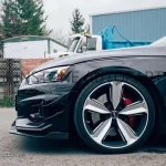 ลิ้นหน้า Carbon Fiber Audi RS5 ทรง Karbel