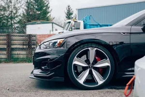 ลิ้นหน้า Carbon Fiber Audi RS5 ทรง Karbel