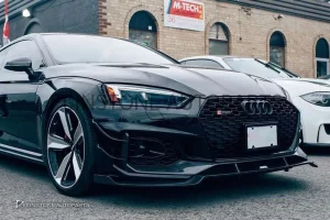 ลิ้นหน้า Carbon Fiber Audi RS5 ทรง Karbel