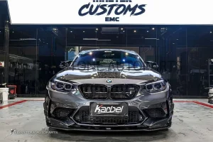 ลิ้นหน้า Carbon Fiber BMW F87 M2 competition ทรง Karbel
