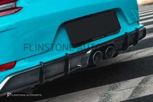 ดิฟฟิวเซอร์ Carbon Fiber Porsche 991.2 Carrera GT3 RS ปี 2016-2019 ทรง Karbel