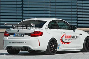 ดิฟฟิวเซอร์ Carbon Fiber BMW F87 M2 ทรง Lightweight