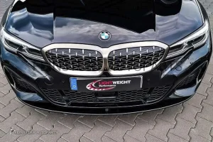ลิ้นหน้า Carbon Fiber BMW G20 ทรง Lightweight