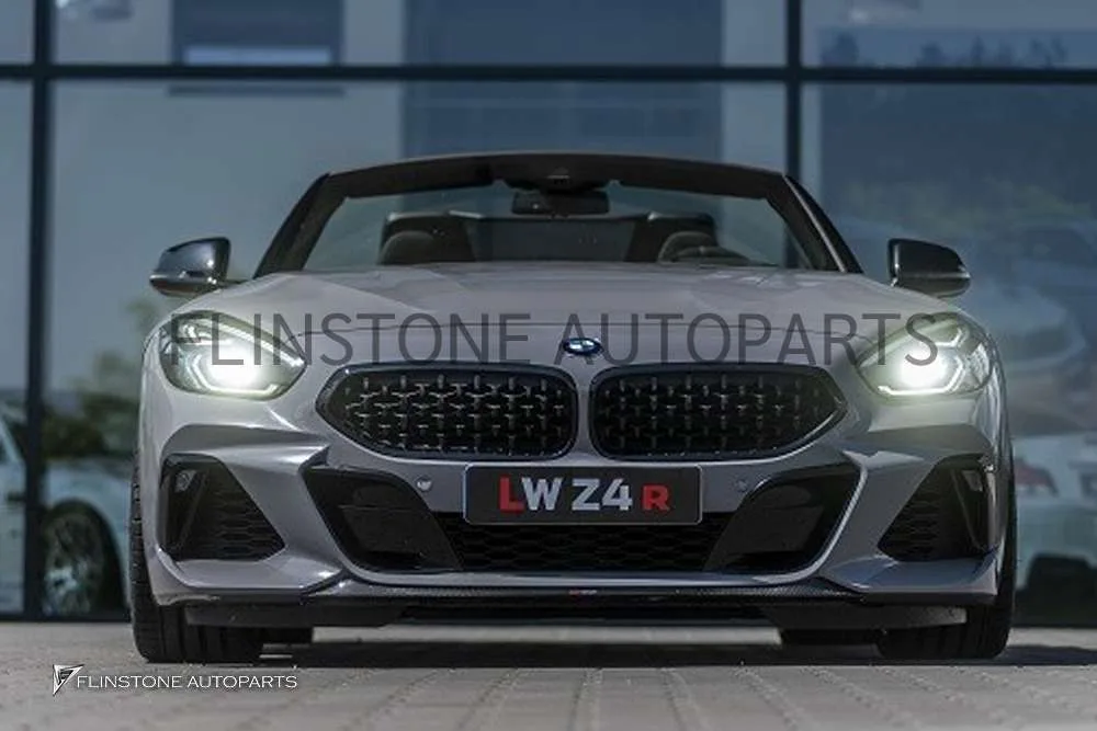 ลิ้นหน้า Carbon Fiber BMW Z4 G29 ทรง Lightweight