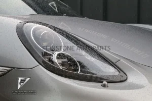 ครอบไฟหน้า Carbon Fiber Porsche 981 Cayman/Boxster