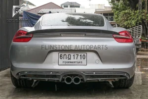 ดิฟฟิวเซอร์ Cabon Fiber Porsche 981 Cayman/Boxster ทรง GTS