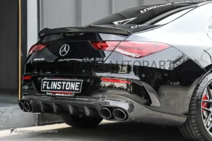 ดิฟฟิวเซอร์ Carbon Fiber W118 CLA-Class ทรง CLA45 AMG