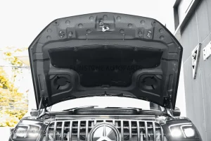 ฝากระโปรง Carbon Fiber W167 GLE63 AMG ทรง Larte Design