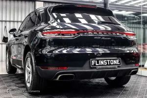 ฝาท้าย PORSCHE Macan พร้อมไฟท้าย LED สีดำ