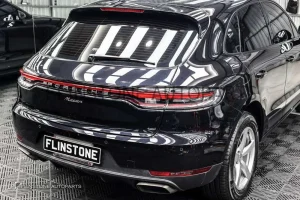 ฝาท้าย PORSCHE Macan พร้อมไฟท้าย LED สีดำ