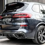 สปอยเลอร์หลังคา BMW X5 G05 ทรง M performance สีดำเงา