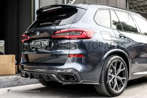 สปอยเลอร์หลังคา BMW X5 G05 ทรง M performance สีดำเงา