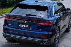 ดิฟฟิวเซอร์ Carbon Fiber Audi SQ-Q8 ปี 2017 ทรง Karbel