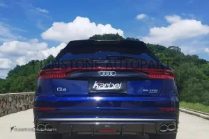 ดิฟฟิวเซอร์ Carbon Fiber Audi SQ-Q8 ปี 2017 ทรง Karbel