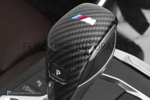 ครอบหัวเกียร์ Carbon Fiber BMW G20 Series 3 โลโก้ M