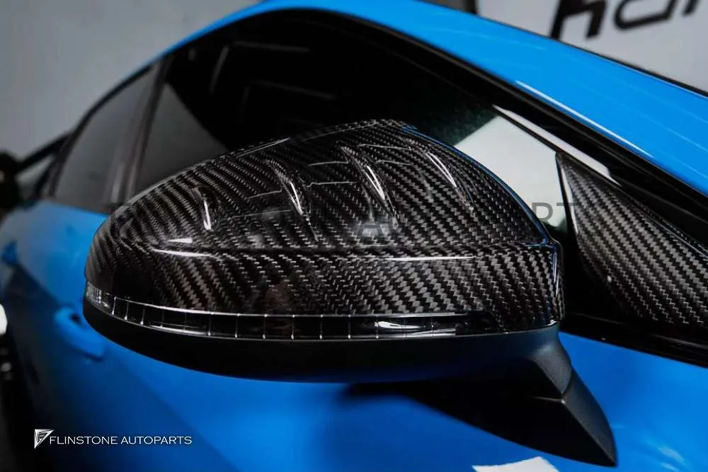 กระจกมองข้าง Carbon Fiber Audi S4 ทรง Karbel