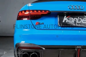 ดิฟฟิวเซอร์ Carbon Fiber Audi S4 ทรง Karbel