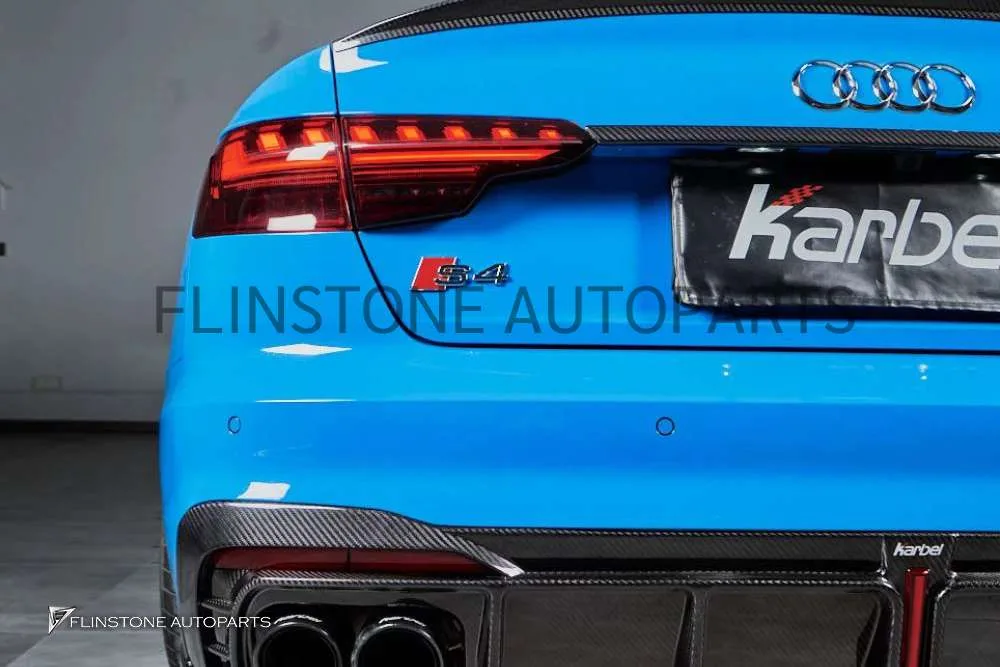 ดิฟฟิวเซอร์ Carbon Fiber Audi S4 ทรง Karbel