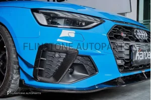 ลิ้นหน้า Carbon Fiber Audi S4 ทรง Karbel
