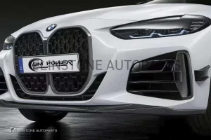 ลิ้นหน้า BMW Series 4 G22 ทรง M performance สีดำเงา