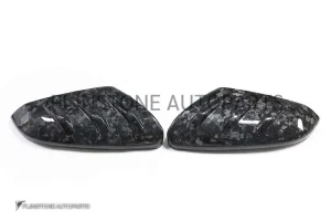 กระจกมองข้าง Forged Carbon Fiber Honda Civic FK ทรง Mugen แบบเพียวคาร์บอน