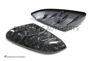 กระจกมองข้าง Forged Carbon Fiber Honda Civic FK ทรง Mugen แบบเพียวคาร์บอน