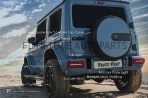 ชุดกันชนรอบคัน Suzuki jimny ทรง G63 AMG V.1