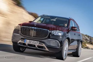 ชุดกันชนรอบคัน W167 GLS-Class ทรง Maybach